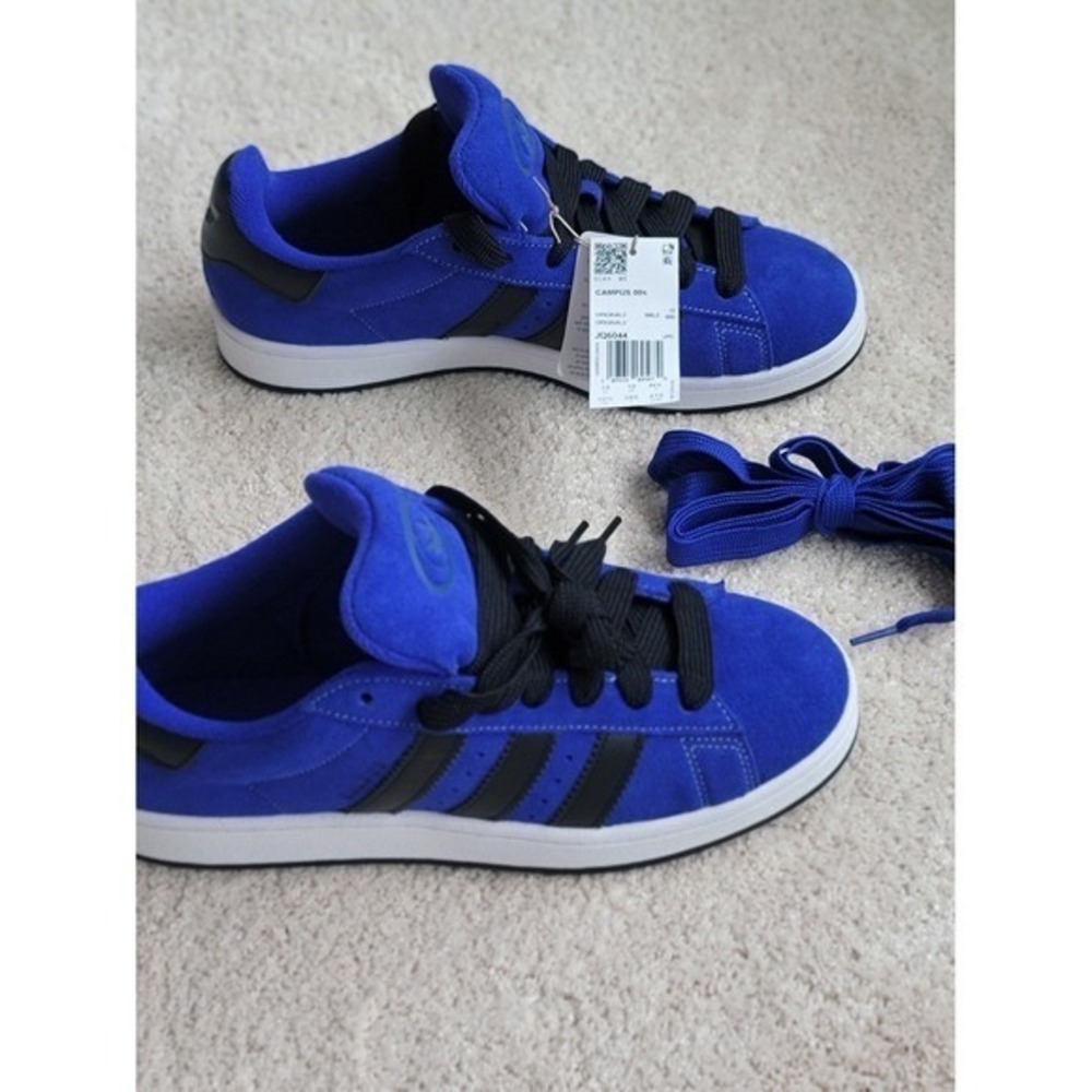 NEW Adidas Campus 00s Originals Sneakers - Semi Lucid Blue/Black Size‎ 10.5 - Picture 9 of 9